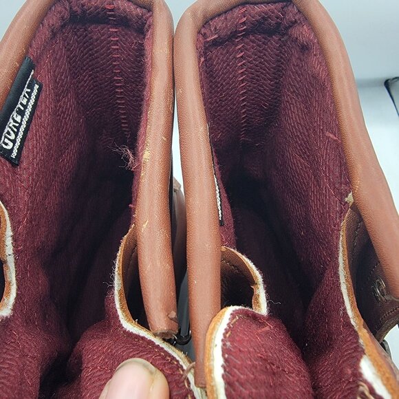 Danner Mens 9 Brown Boots Gore Tex Vibram Soles Work Wear Casual Walking - Picture 10 of 15